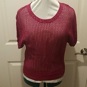 Dolled Up by FANG Crochet Sheer Crochet Sweater
